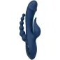 Preview: Triple Orgasm Vibrator Blau | Calex