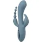 Preview: Triple Ecstasy Vibrator Grau | Calex