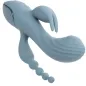 Preview: Triple Ecstasy Vibrator Grau | Calex