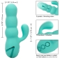 Preview: Del Mar Diva Rabbitvibrator Aqua Grün | Calex