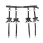 Preview: Leather Chain Leg Harness Black – Subblime