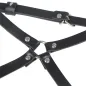 Preview: Leder Hüft Und Bein Harness Schwarz – Subblime