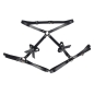 Preview: Leder Hüft Und Bein Harness Schwarz | Subblime