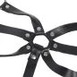 Preview: Körperharness Verstellbare Riemen Leder Schwarz – Subblime