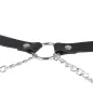 Preview: Leather Belt Harness Black – Sublime