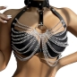 Preview: Brustharness Mit Grossen Ringketten OneSize | Subblime
