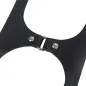 Preview: Ganzkörperharness Mit Lederschnallen Schwarz – Subblime