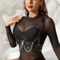 Preview: Corset Harness with Chain Os – Subblime