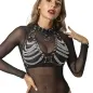 Preview: Harness Bra and Necklace with Chains – Subblime
