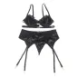 Preview: 3-Piece Lace Bra Set, Black, L/XL – Subblime