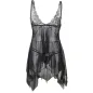 Preview: Babydoll Stoff Tüll Brust Spitze S/M – Subblime