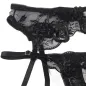 Preview: 3-piece set with floral print, black, S/M – Subblime