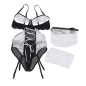 Preview: Dienstmädchen Body Kostüm L/XL | Subblime