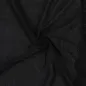 Preview: Transparent fabric coat with lace detail, black, S/M – Subblime