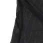 Preview: Transparent fabric coat with lace detail, black, S/M – Subblime