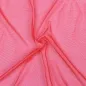 Preview: Transparent Fabric Coat With Lace Detail Red S/M – Sublime