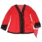 Preview: Transparent Fabric Coat With Lace Detail Red L/Xl – Sublime