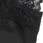 Preview: Babydoll with floral print on the chest, black, S/M – Subblime
