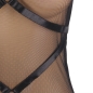 Preview: Transparentes Neckholder Kleid Schwarz S/M | Subblime