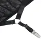 Preview: Transparentes Neckholder Kleid Schwarz L/Xl – Subblime