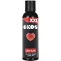Preview: Black bottle of Eros XXL Light Love silicone lubricant with a red heart on the label.