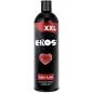 Preview: Black bottle of Eros XXL Light Love silicone lubricant with a red heart on the label.