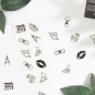 Preview: Set Mit 10 Temporären Tattoos Aus Der Candy Collection | Secret Play
