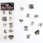 Preview: Set Mit 10 Temporären Tattoos Der Kinky Collection | Secret Play
