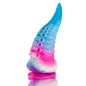 Preview: Colorful, tentacle-like object with blue and pink gradients, textured with suction cups.
