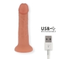 Preview: ONINDER - GROSSER BOGOTÃ-VIBRATORDILDO, 9 GESCHWINDIGKEITEN, NATÃRLICH, 22 CM -O- 4,5 CM - KOSTENLOSE APP