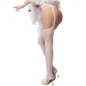 Preview: Stockings White S/M – Chili rose