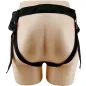 Preview: Marion Harness Universal Slip With Vibrating Dildo 19cm Brown – Pretty Love