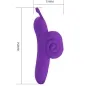 Preview: Snail Leistungsstarker FingerStimulator Lila | Pretty Love