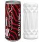 Preview: Black can with a red pattern and a white, textured cylinder next to it. Text: "Super-soft material, 3D stimulating".