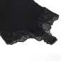 Preview: Schwarzer Teddy Mit Blumenspitzendetail L/Xl – Subblime