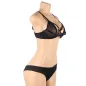 Preview: 2-piece set consisting of a transparent bra and S/M shoes – Subblime