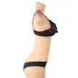 Preview: 2-piece set consisting of a transparent bra and S/M shoes – Subblime