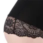 Preview: Black Teddy Bear with Floral Lace Detail S/M – Subblime