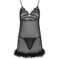 Preview: Zerunam Set Babydoll + Schwarzer Tanga | Livco Corsetti Fashion