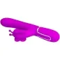 Preview: Rabbitvibrator 4 In 1 Schmetterling Fuchsia | Pretty Love