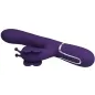 Preview: Kaninchenvibrator 4 In 1 Schmetterling Lila | Pretty Love