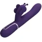 Preview: Kaninchenvibrator 4 In 1 Schmetterling Lila | Pretty Love