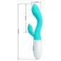 Preview: Brighty G-Spot Vibrator Aqua Green | Pretty Love