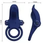 Preview: Bronson Double Ring with Vibration Blue – Pretty Love