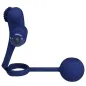 Preview: Remington Doppelvibrationsring Mit Stecker Blau – Pretty Love