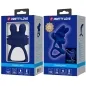 Preview: Francisco Double Vibrating Ring Rabbit Blue – Pretty Love