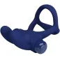 Preview: Francisco Double Vibrating Ring Rabbit Blue – Pretty Love