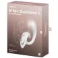 Preview: G For Goddess 1 Rabbit Vibrator White | Satisfyer
