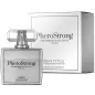 Preview: Parfümflasche und Verpackung von PheroStrong Pheromone Exclusive für Männer, 50 ml.
