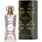 Preview: Perfume bottle and packaging of PheroStrong for women, 50 ml, with gold decorations.